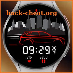 Key052 City Car Watch Face icon