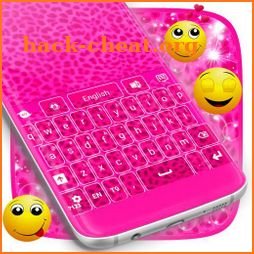 Keyboard Pink Cheetah Theme icon