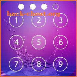 Keypad lock screen icon