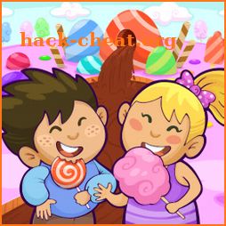 Kiddos In Candyland Kids Games icon
