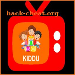 kiddu-kids video songs application, kids drawing icon
