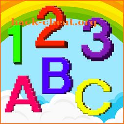 Kids 3D Learn Color by Number : Voxel, Pixel Art icon