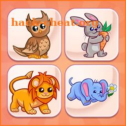 Kids Animals Memory Game icon