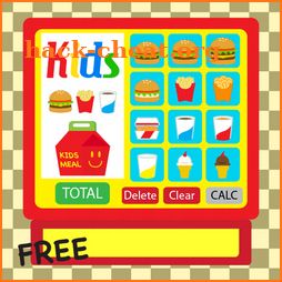 Kids Burger Cash Register Free icon