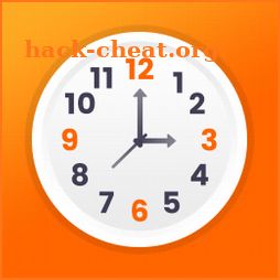 Kids clock learning icon