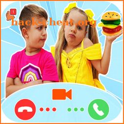 Kids Diana Fake Video Call : Prank Chat Call Video icon
