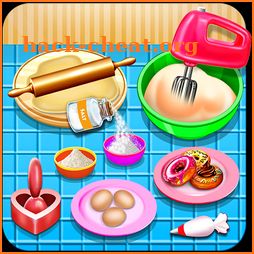 Kids Donut Bakery Food Maker Game icon