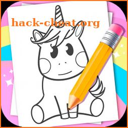 Kids Drawing and Coloring icon