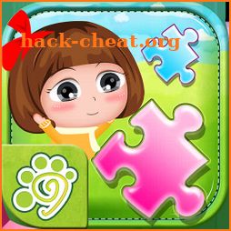 Kids Flashcards jigsaw game icon