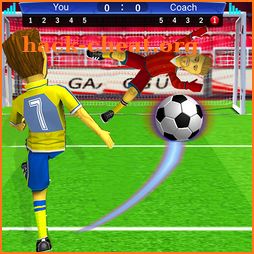 Kids Football Strike Soccer Free Kick Shootout icon