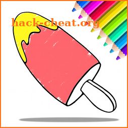 Kids Ice Cream - Coloring Book Education icon