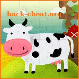 Kids Jigsaw Puzzles: Farm Animals & Vehicles icon