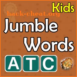 Kids Jumble Words Game for kids spelling learning. icon