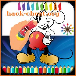 Kids Mickey Coloring Book Mouse icon