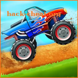 Kids Monster Truck Uphill Racing Game icon