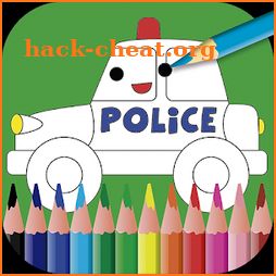 Kids painting & coloring game icon