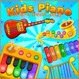 Kids Piano: Animal Sounds & musical Instruments icon