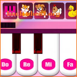 Kids Pink Piano icon