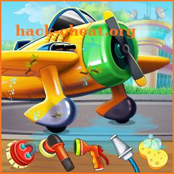 Kids Plane Wash Garage icon