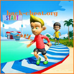 Kids Run Race Fun 3D icon