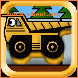 Kids Trucks: Puzzles - Golden icon