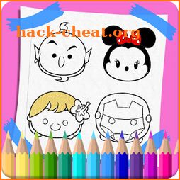 Kids Tsum Coloring icon