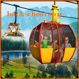 kids uphill chairlift adventure driving simulator icon