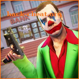 Killer Clown Crime City Bank Robbery Games icon