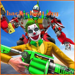 Killer Clown Transform Robot Games icon