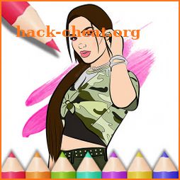 Kimberly Loaiza Juego Colorear icon