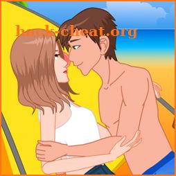 Kiss Game  Beach Couple Kiss  - make girl like you icon