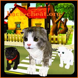 Kitten Cat Craft-Cat Vs Dog icon