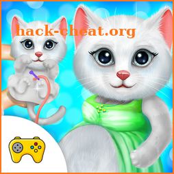 Kitten Newborn Doctor Clinic Checkup Game icon