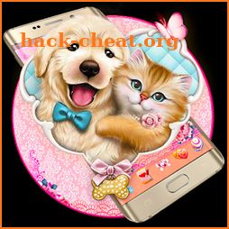 Kitty and Puppy Theme icon