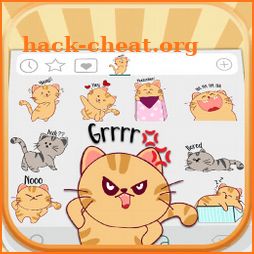 Kitty Cat Life Emoji Stickers icon