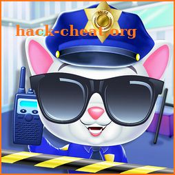 Kitty Cat Police Fun Care & Thief Arrest Game icon