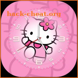 Kitty Clock Live Wallpaper icon