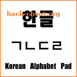 Korean Alphabet Pad icon