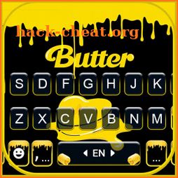 Kpop Butter Drop Keyboard Background icon