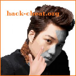 KPOP Idols Color by Number Pixel Art Coloring Game icon