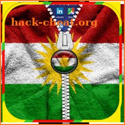 Kurdistan Flag for Kurdish icon