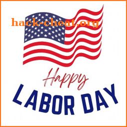 Labor Day USA Wishes Poster icon