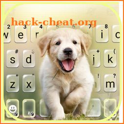 Labrador Puppy Keyboard Background icon