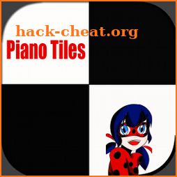 Lady Bug Noir Piano Tiles icon