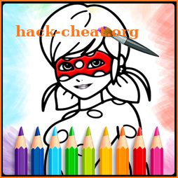 Ladybug Coloring Book for kids icon