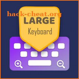 Large Keyboard For Android And Big Button Keypad icon