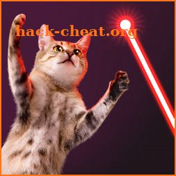 Laser light for cat game - simulator laser for cat icon
