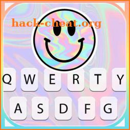 Laser Smiley Face Keyboard Theme icon
