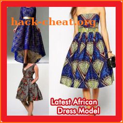 Latest African dress Model icon