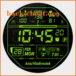 LCD Informer Minimal watchface icon